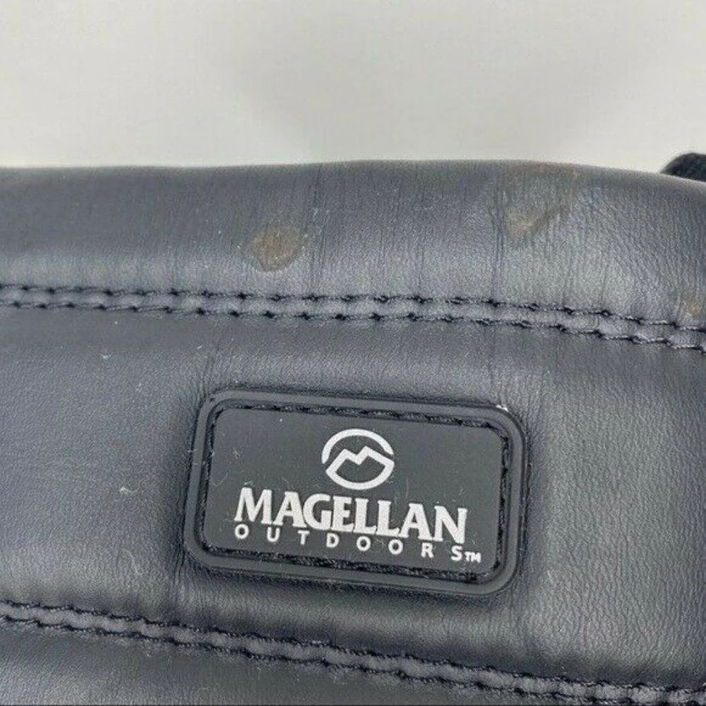 Magellan Outdoors Kids Black Quilted Puffer Side Zip Snow Boots Size 13